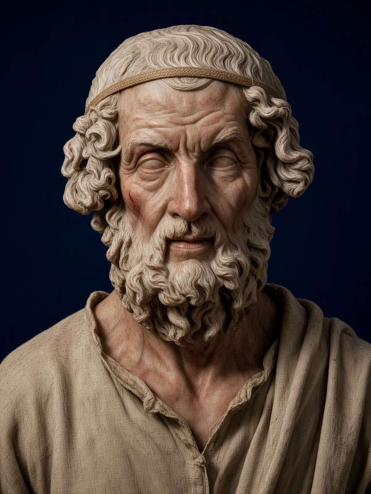 Homer — portrait, Narrator of the Odyssey